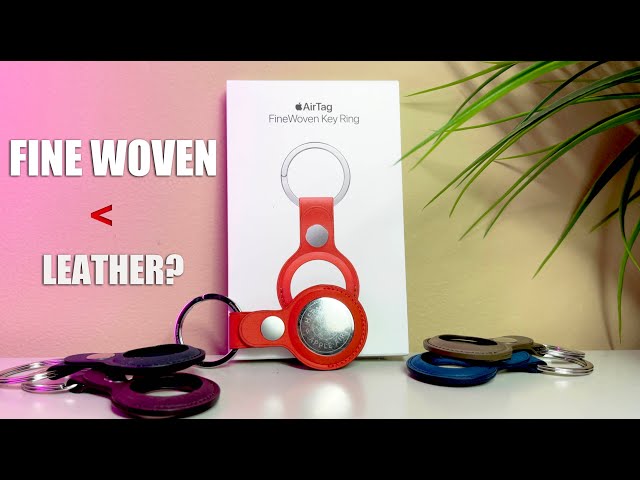 Apple FineWoven AirTag Key Ring - NEW Apple AirTag FineWoven Key Ring | In-Depth Review (ALL COLORS ...