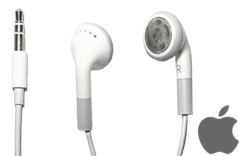 iPod with wired headphones - Apple Wired Earbuds Ipod Earbud Covers Original 2007 Apple ...