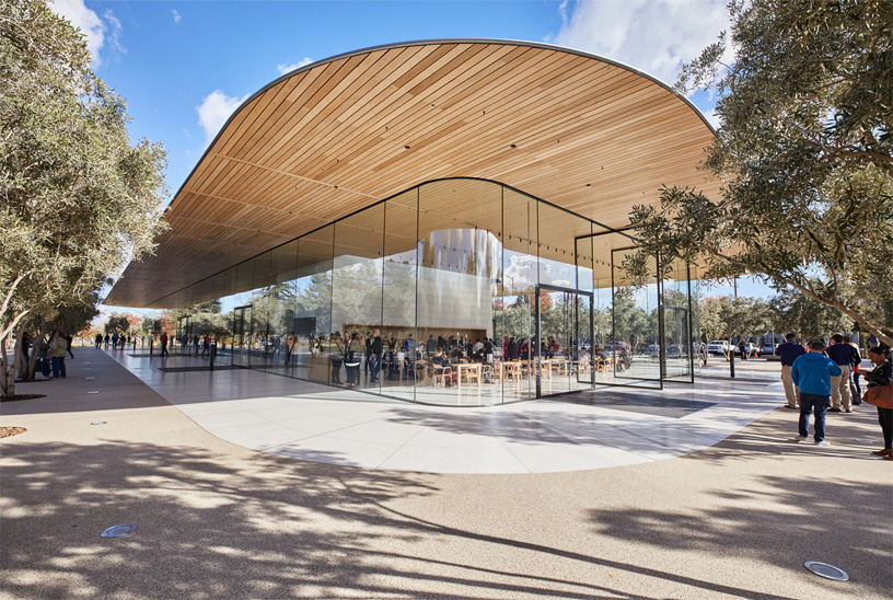 Apple Park exterior - Landscape Architecture Degree Inspiration: Famous Green Buildings