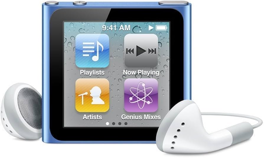 Apple iPod Nano - Amazon.com: Apple iPod nano 8 GB 6th Generation, Blue (Renewed ...