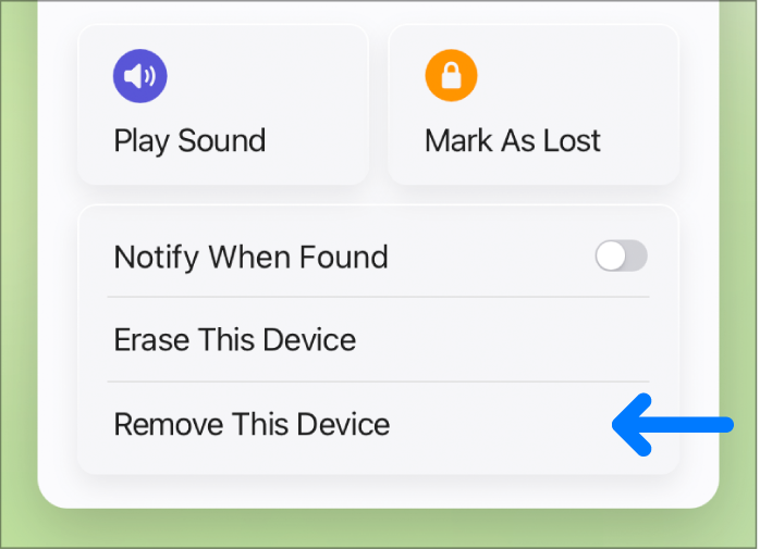 Device - Remove a device from Find Devices on iCloud.com - Apple Support