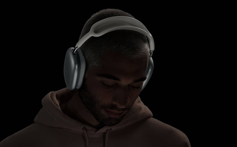 person wearing Apple AirPods Max - Wear Airpods Working Out With Airpods Max Apple Airpods Max ...