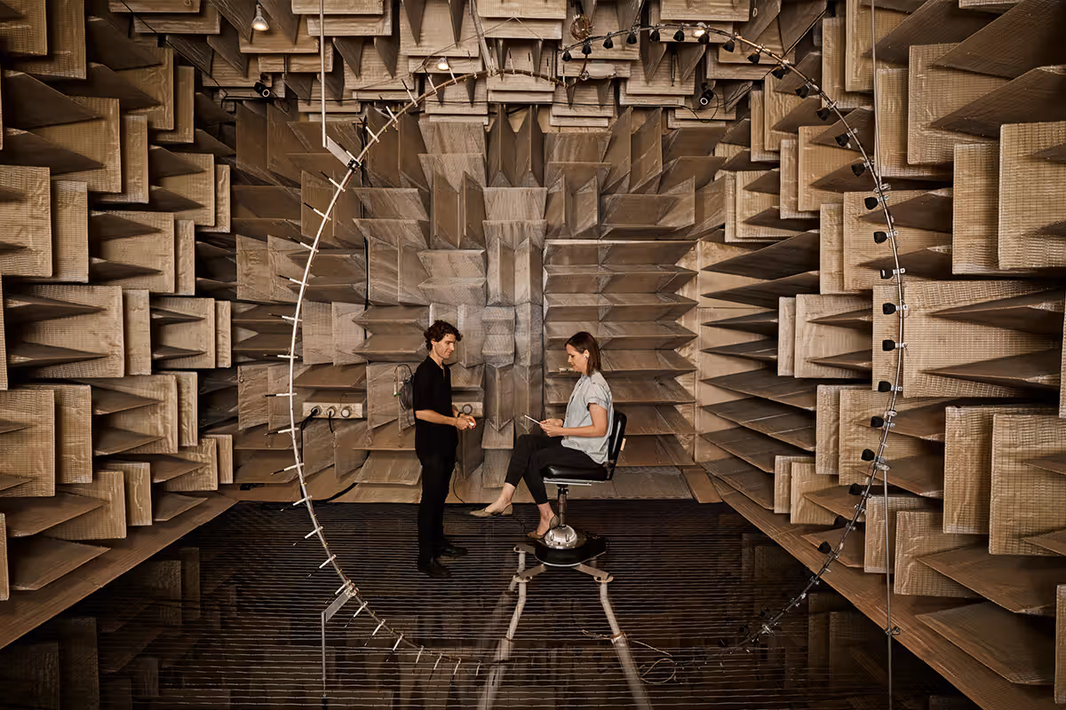 man using hearing accessibility feature on iPhone - Listen Up, Apple Wants You to Check Your Hearing with its Latest ...