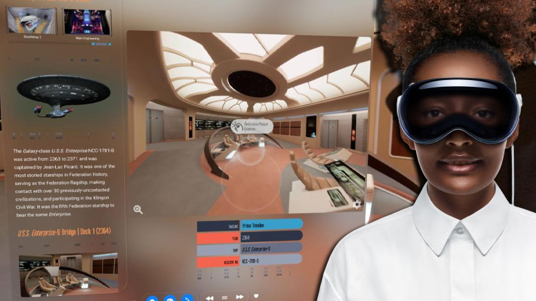 Vision Pro Experience - The Archive' Star Trek Spatial Experience Released For Apple ...