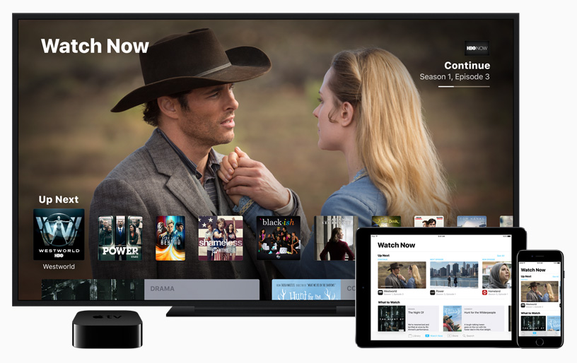 Person watching Apple TV on iPad - Iphone Apps To Watch Shows Together Apple Tv App To Watch Shows ...