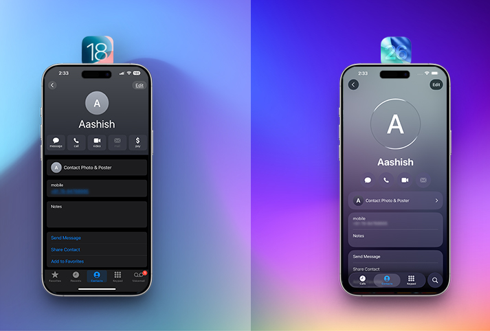 iOS 26 user interface - iOS 26 vs iOS 18: Key Differences You'll Notice Instantly