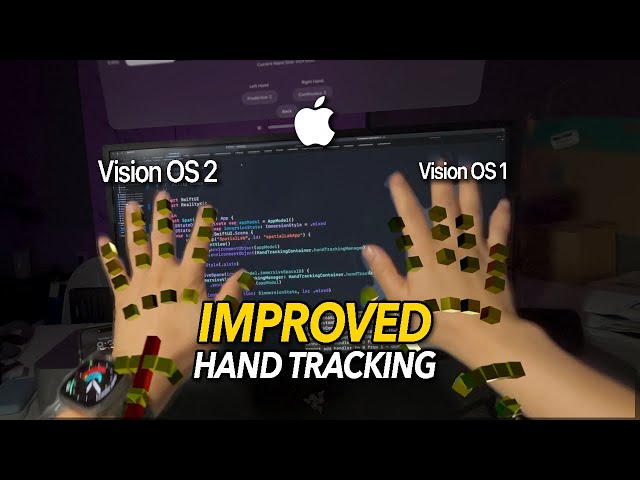 Apple Vision Pro hand tracking - Game Changing Hand Tracking - Vision OS 2 - Apple Vison Pro - YouTube