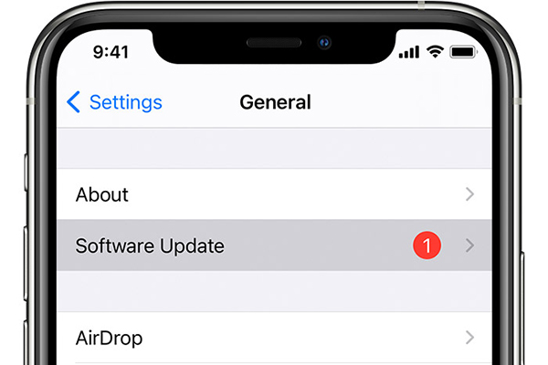 iPhone software update screen - Why It's Important to Update Your iPhone Software