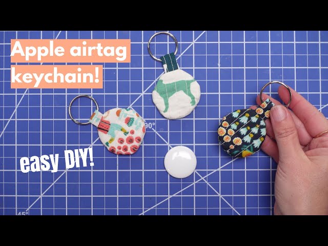 Apple AirTag on keychain - Beginner friendly Apple airtag keychain! Great scrap buster! - YouTube