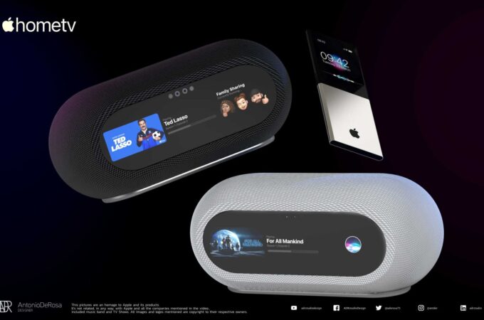HomePod with screen - Apple HomeTV is Basically a HomePod With a Screen (Concept ...