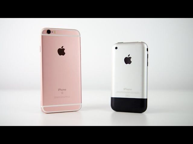 original iPhone 2G - iPhone 6s vs The Original iPhone (The First iPhone/iPhone 2G ...