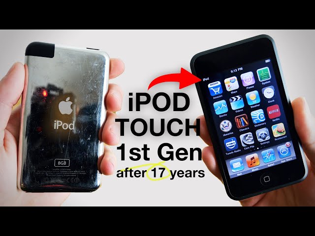 original iPod Touch 1st generation - iPod Touch 1st Generation: 17 Years Later! - YouTube